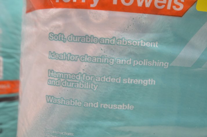 Image for (2) 100 Shop Towels