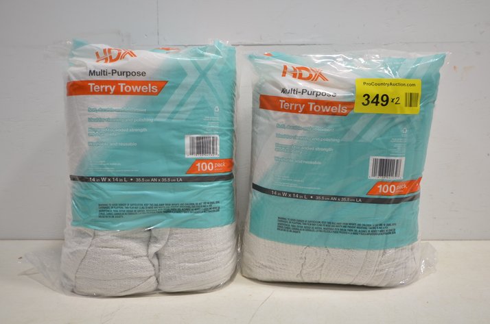 Image for (2) 100 Shop Towels