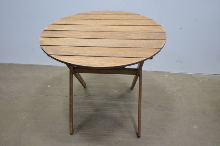 Image for Folding Patio Table And Chair, 2-Pc