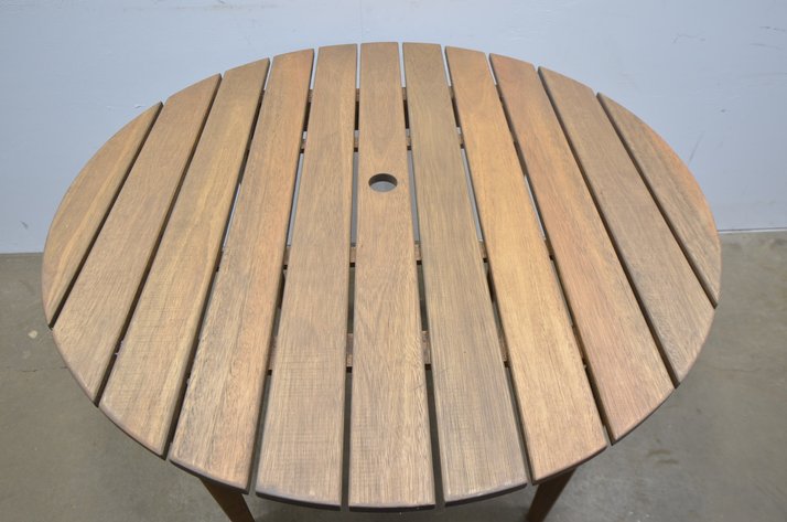Image for Patio Table With Umbrella Holder