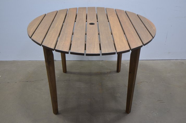 Image for Patio Table With Umbrella Holder