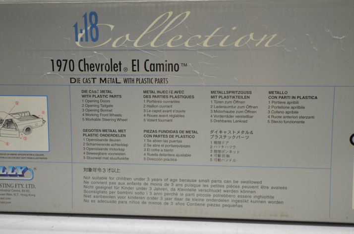 Image for Welly 1970 Chevrolet El Camino