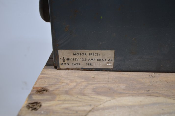 Image for Wards Powr-Kraft Motorized Jointer