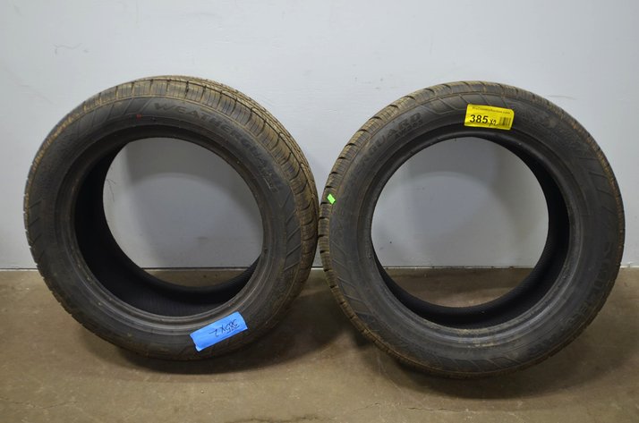 Image for (2) 235/15/18 Car Tires