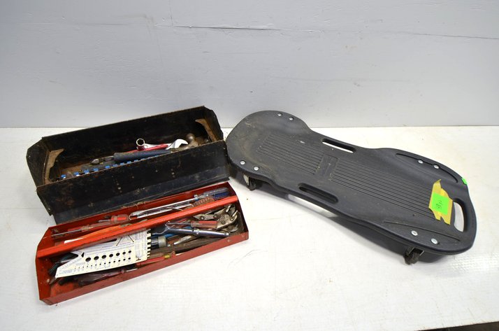 Image for Mechanics Creeper And Tool Box