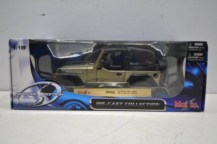 Image for Maisto Jeep Wrangler Rubicon