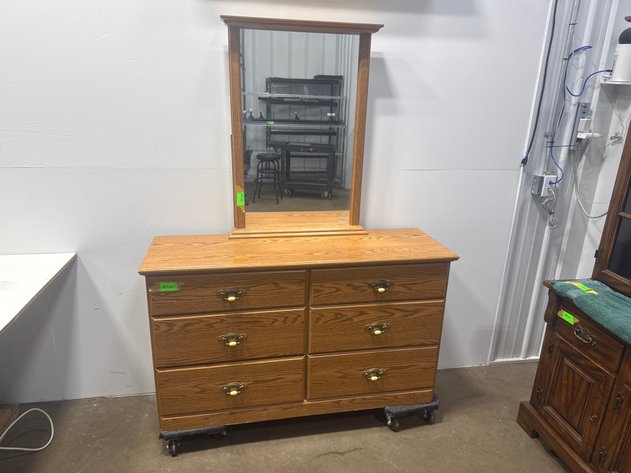 Image for Dresser With Mirror, 2-Pc