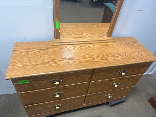 Image for Dresser With Mirror, 2-Pc