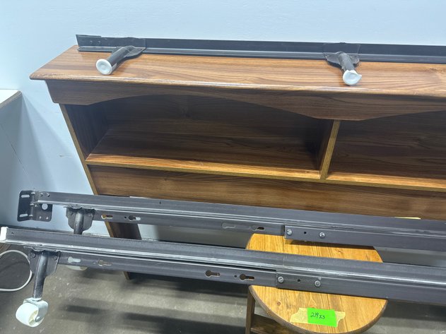 Image for Full / Queen Headboard With Frame, Stool