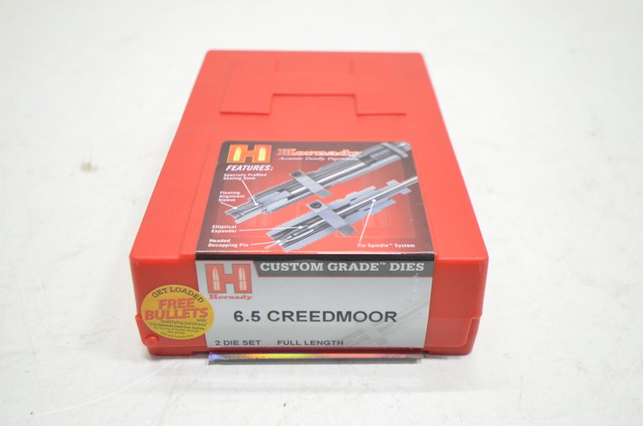 Image for Hornady 6.5 Creedmoor Full Length Die Set