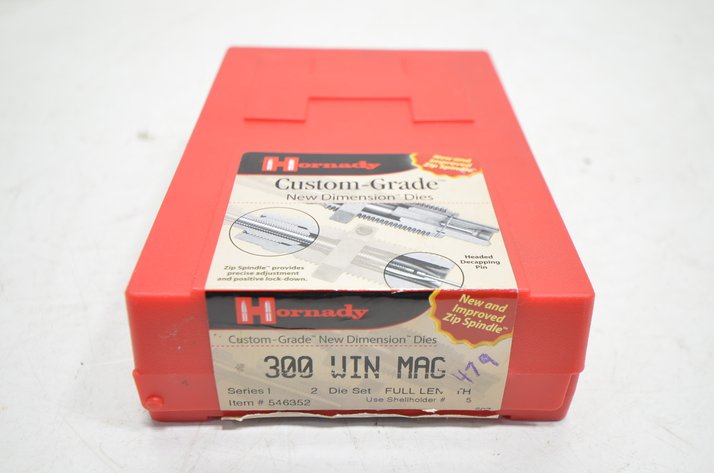 Image for Hornady 300 WIN Mag Full Length Die Set