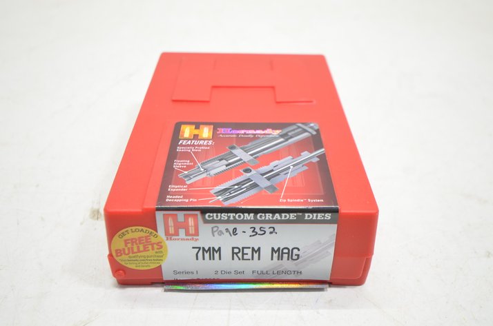 Image for Hornady 7MM Rem Mag Full Length Die Set