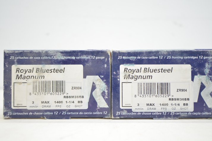 Image for Royal BlueSteel 12 ga Shotgun Shells (2 Boxes)