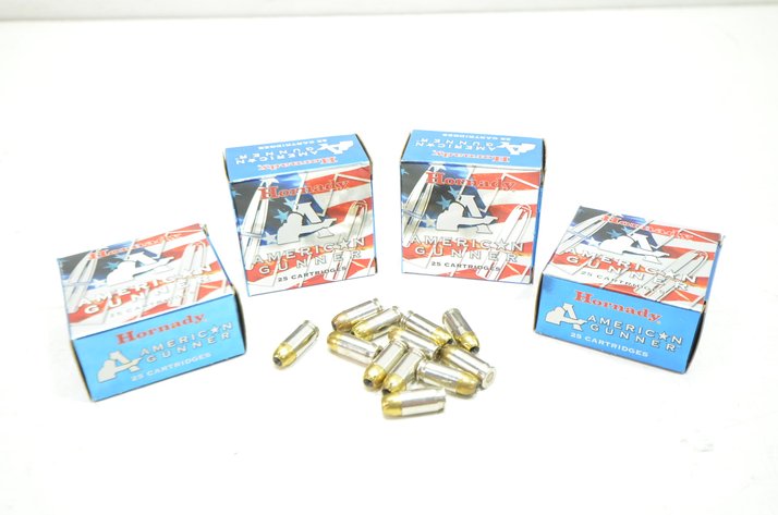 Image for (4) Boxes Hornady 380 Auto Rounds, 25 Rounds ea