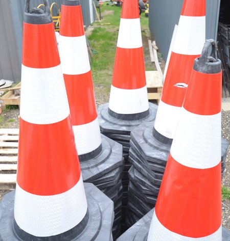 Image for (169) Safety Traffic Cones