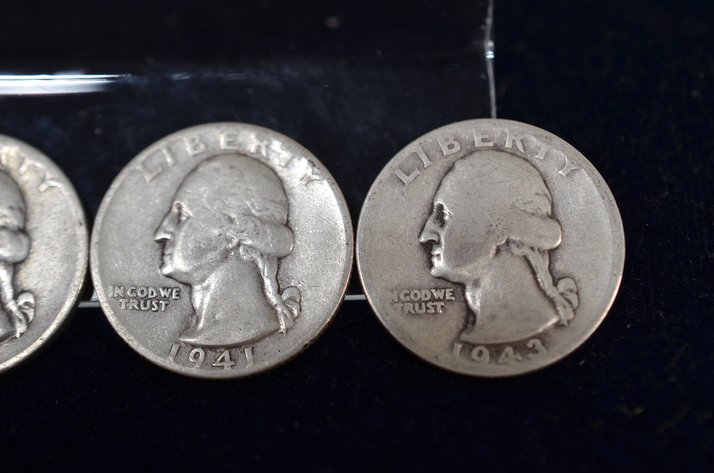 Image for (4) Washington Quarter Dollar