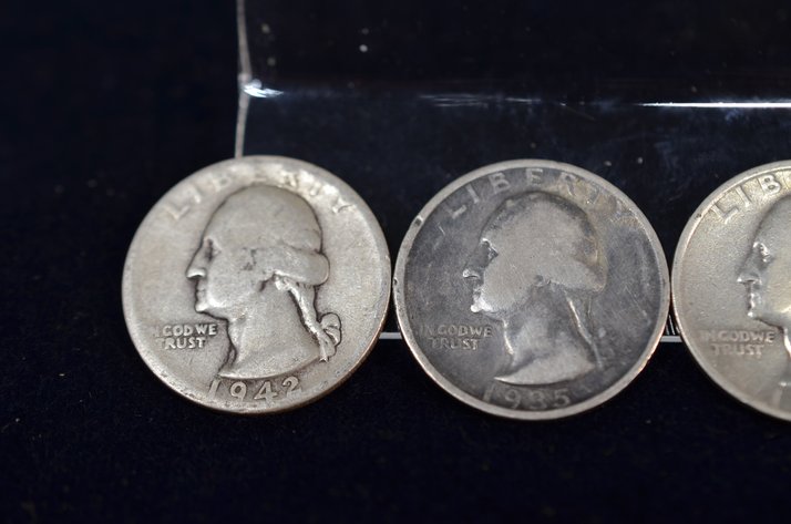Image for (4) Washington Quarter Dollar
