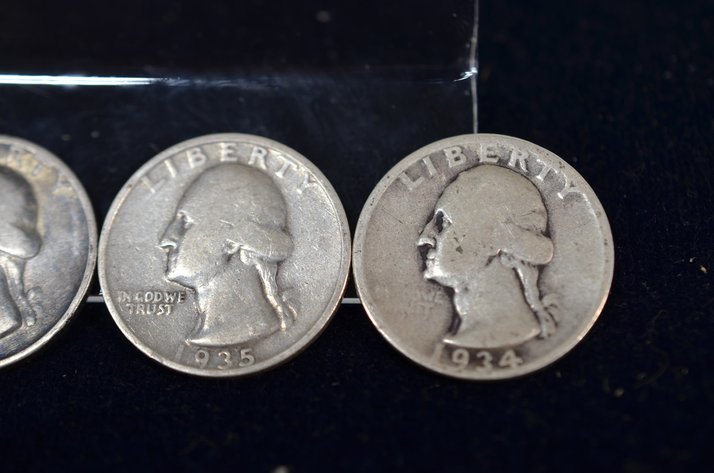 Image for (4) Washington Quarter Dollar
