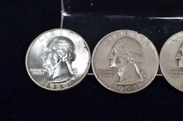 Image for (4) Washington Quarter Dollar
