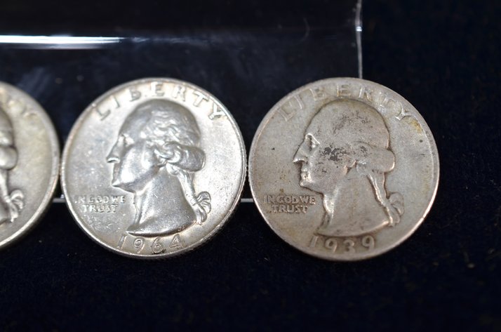 Image for (4) Washington Quarter Dollar