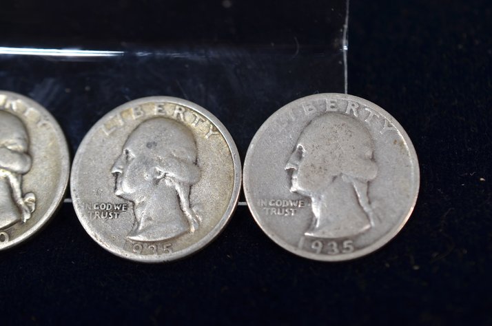 Image for (4) Washington Quarter Dollar