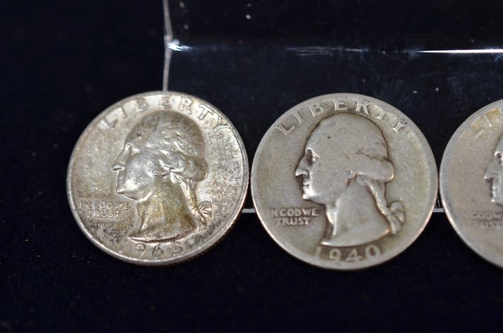 Image for (4) Washington Quarter Dollar