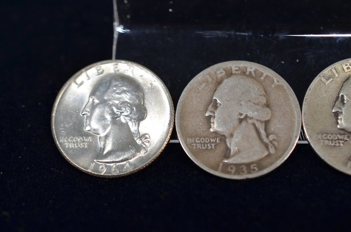 Image for (4) Washington Quarter Dollar