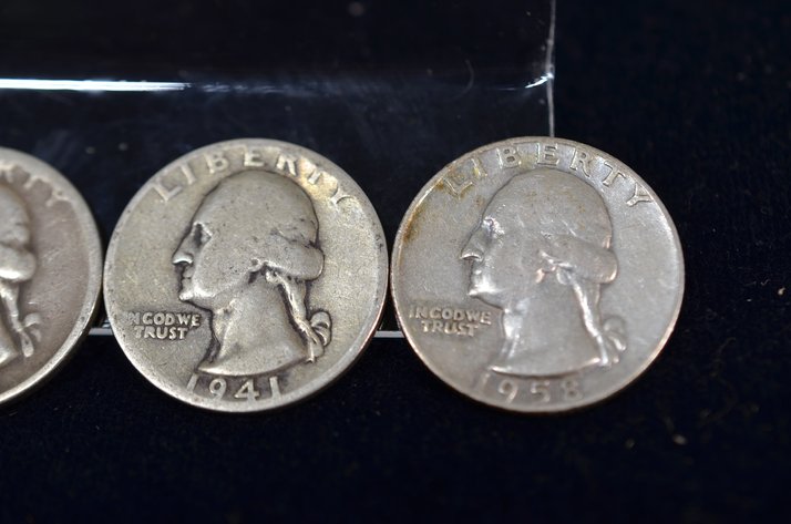 Image for (4) Washington Quarter Dollar