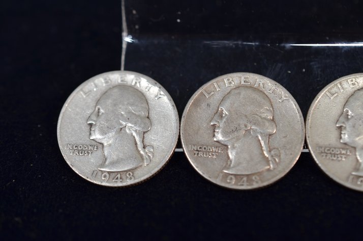 Image for (4) Washington Quarter Dollar