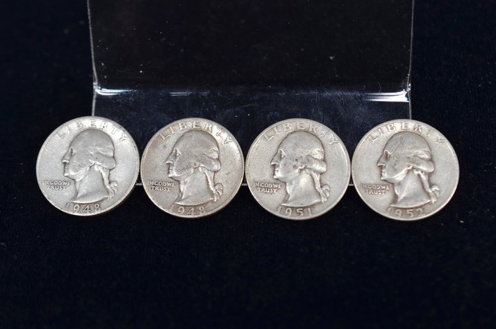 Image for (4) Washington Quarter Dollar