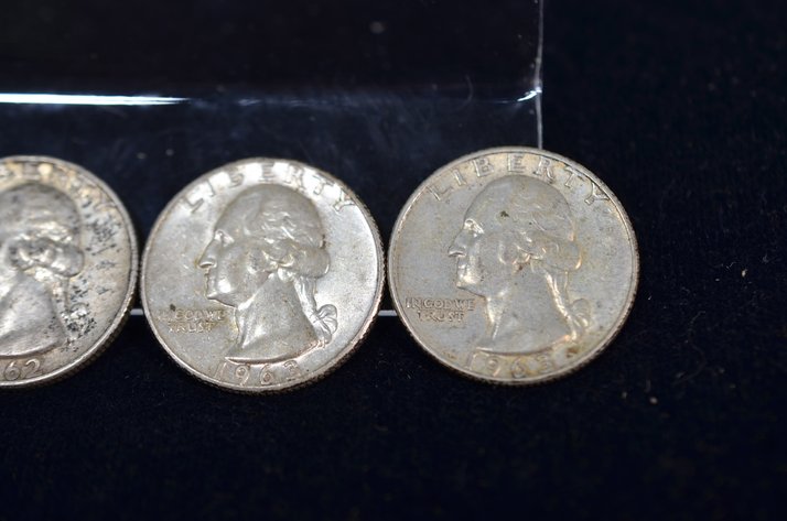 Image for (4) Washington Quarter Dollar