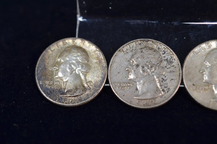Image for (4) Washington Quarter Dollar