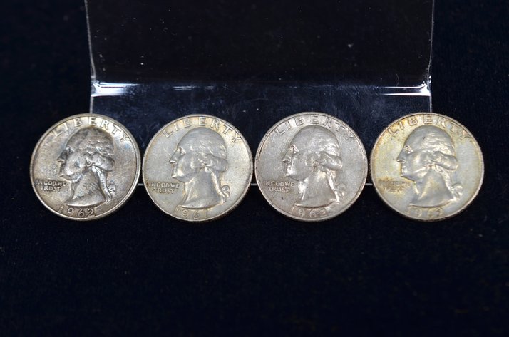 Image for (4) Washington Quarter Dollar
