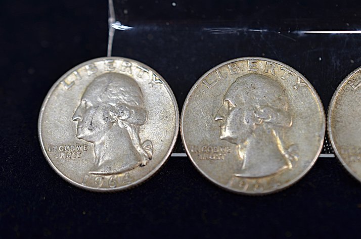 Image for (4) Washington Quarter Dollar