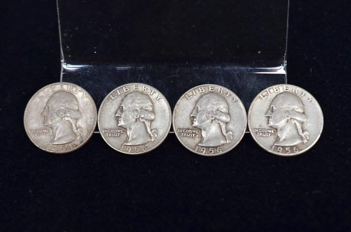 Image for (4) Washington Quarter Dollar