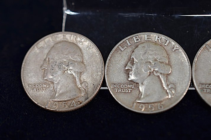Image for (4) Washington Quarter Dollar