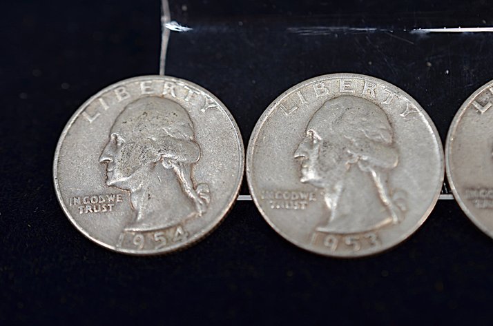 Image for (4) Washington Quarter Dollar