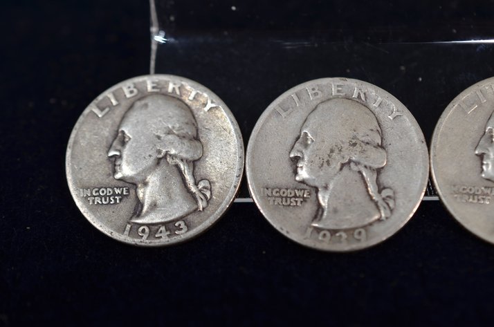 Image for (4) Washington Quarter Dollar