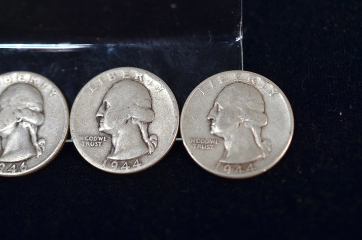 Image for (4) Washington Quarter Dollar