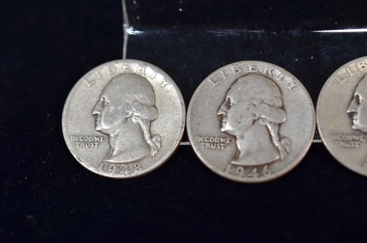 Image for (4) Washington Quarter Dollar