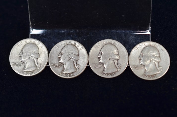 Image for (4) Washington Quarter Dollar