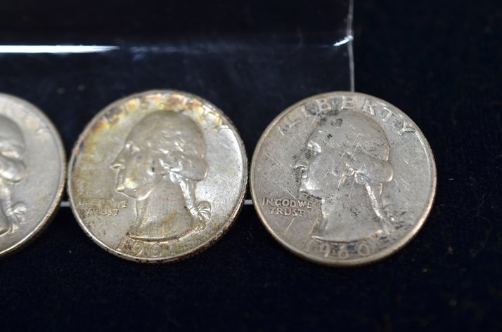 Image for (4) Washington Quarter Dollar
