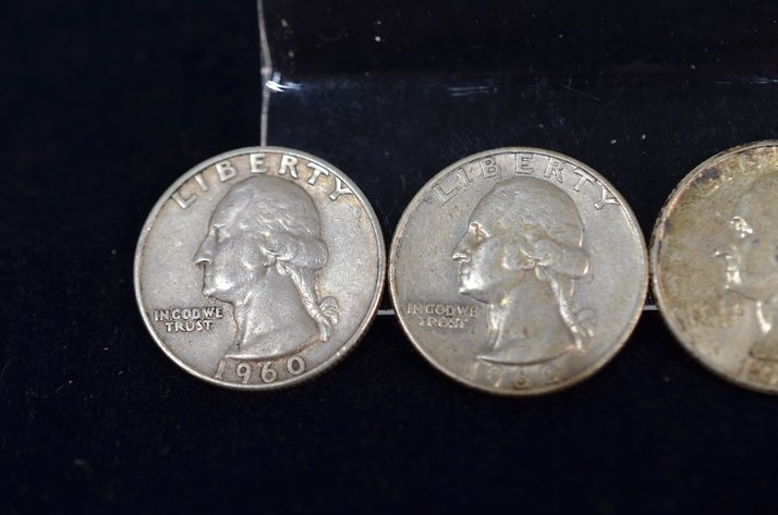 Image for (4) Washington Quarter Dollar