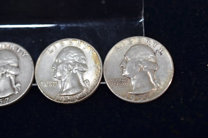 Image for (4) Washington Quarter Dollar