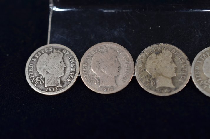 Image for (5) Barber Dime