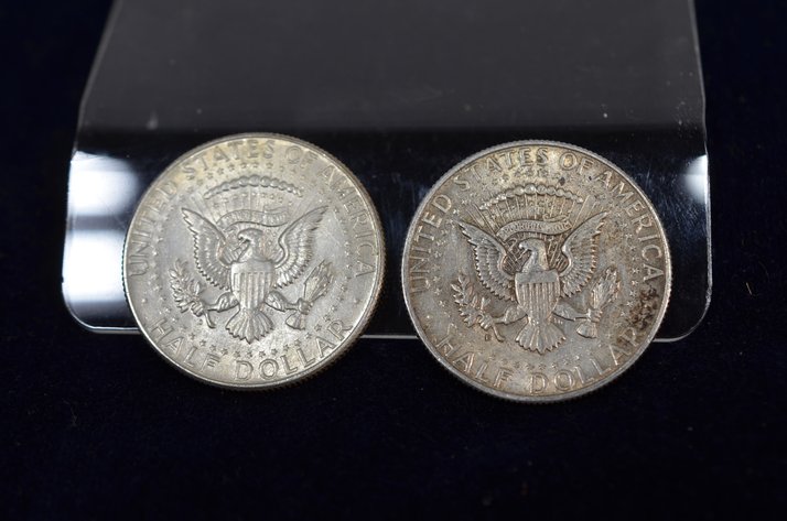 Image for (2) 1964 Kennedy Half Dollar