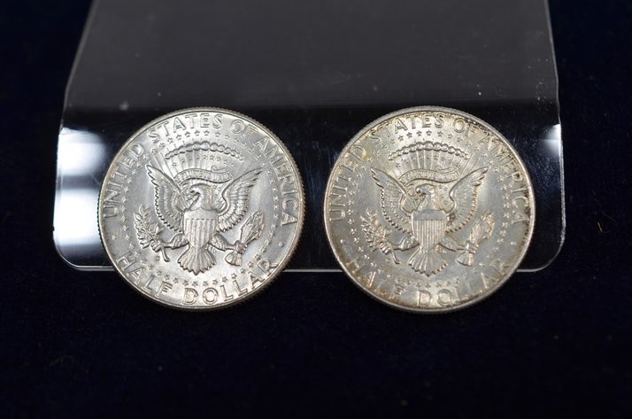Image for (2) 1964 Kennedy Half Dollar
