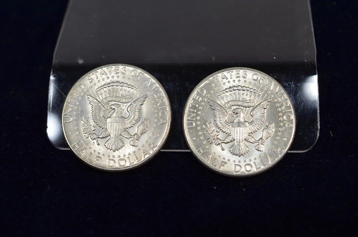 Image for (2) 1964 Kennedy Half Dollar