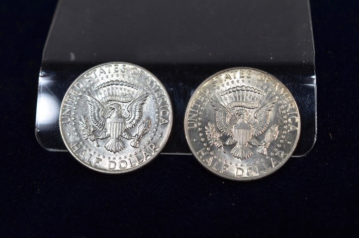Image for (2) 1964 Kennedy Half Dollar