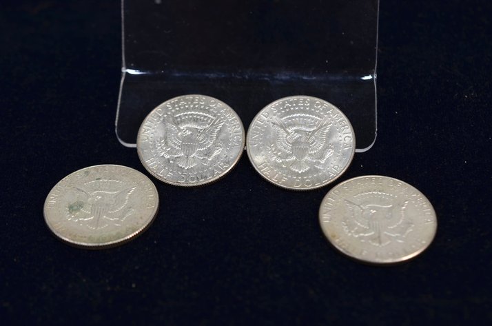 Image for (4) Kennedy Half Dollar